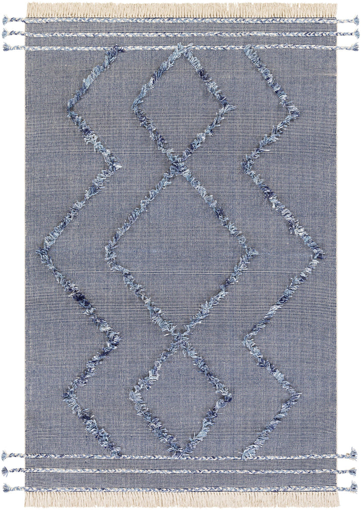 Surya Palo Alto PLA-2300 Dark Blue Denim 2' x 3' Rug