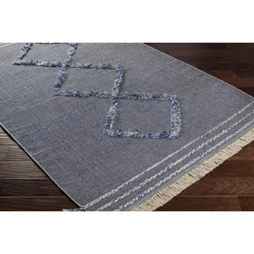 Surya Palo Alto PLA-2300 Dark Blue Denim 2' x 3' Rug