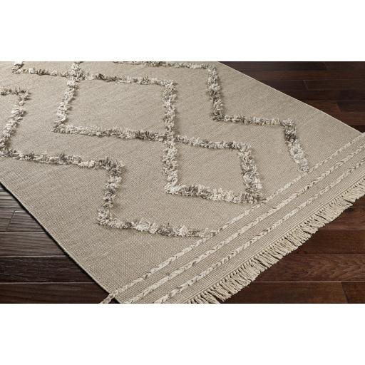 Surya Palo Alto PLA-2304 Brown Charcoal 2' x 3' Rug