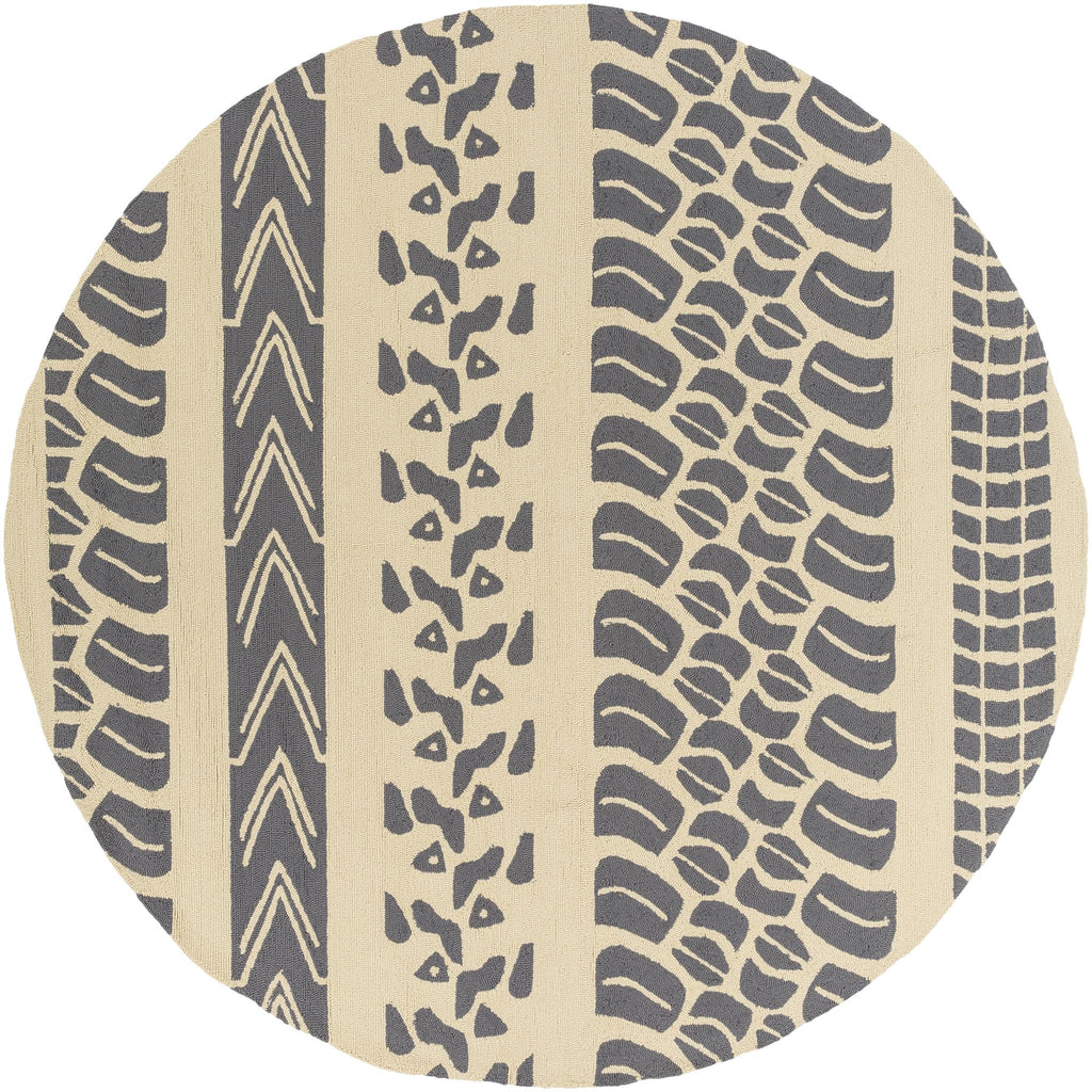 Surya Pandemonium PDM-1008 Beige Charcoal 5' x 8' Rug