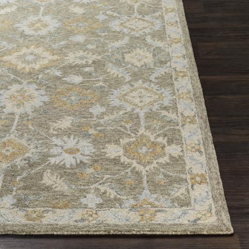 Surya Panipat PNP-2306 Beige Medium Gray 2' x 3' Rug