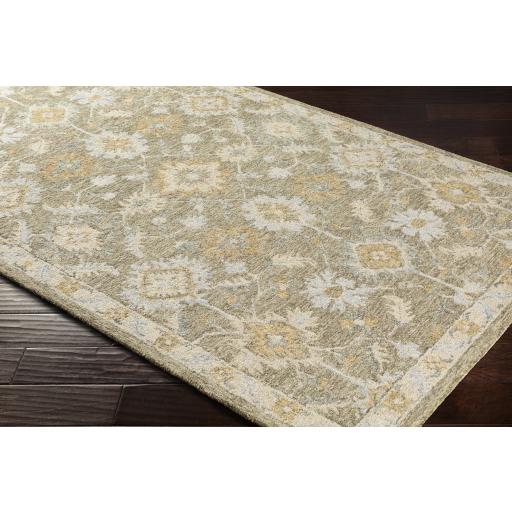 Surya Panipat PNP-2306 Beige Medium Gray 2' x 3' Rug