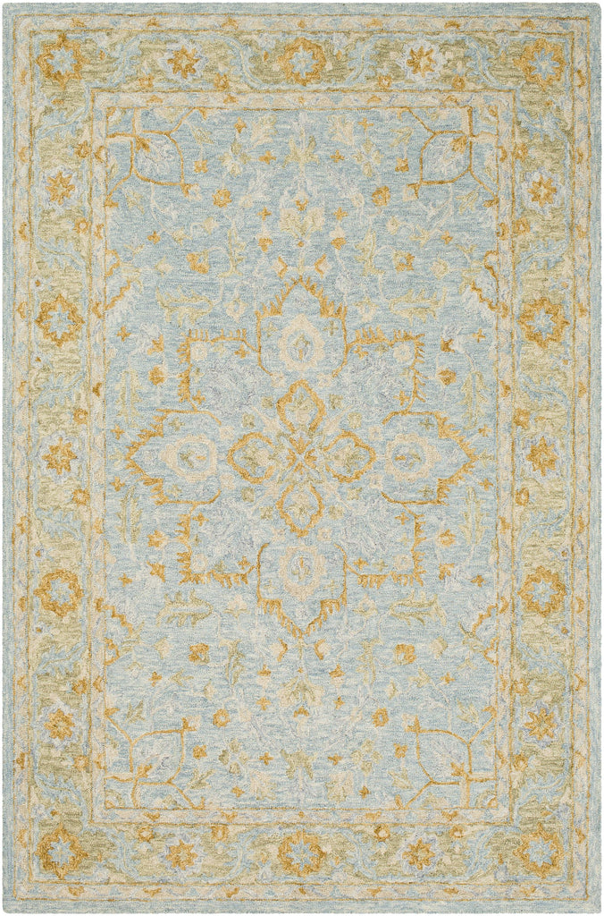 Surya Panipat PNP-2309 Beige Ice Blue 9' x 12' Rug