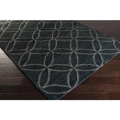 Surya Papyrus PPY-4905 Ice Blue Ink Blue 2' x 3' Rug