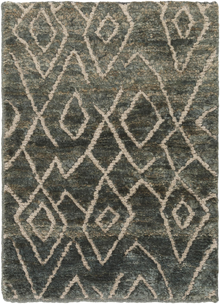 Surya Papyrus PPY-4909 Dark Green Medium Green 2' x 3' Rug