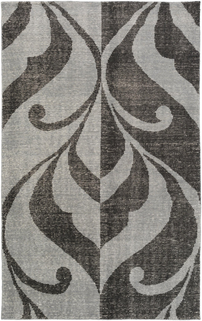 Surya Paradox PRX-1002 Black Gray 2' x 3' Rug