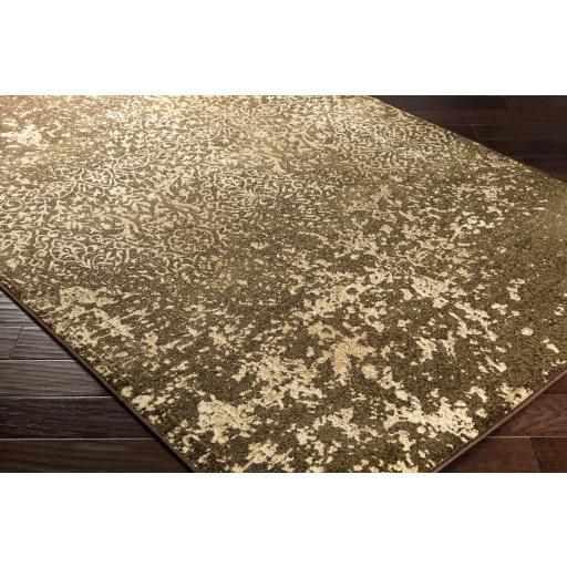 Surya Paramount PAR-1071 Dark Brown Light Beige 2'2" x 7'7" Rug