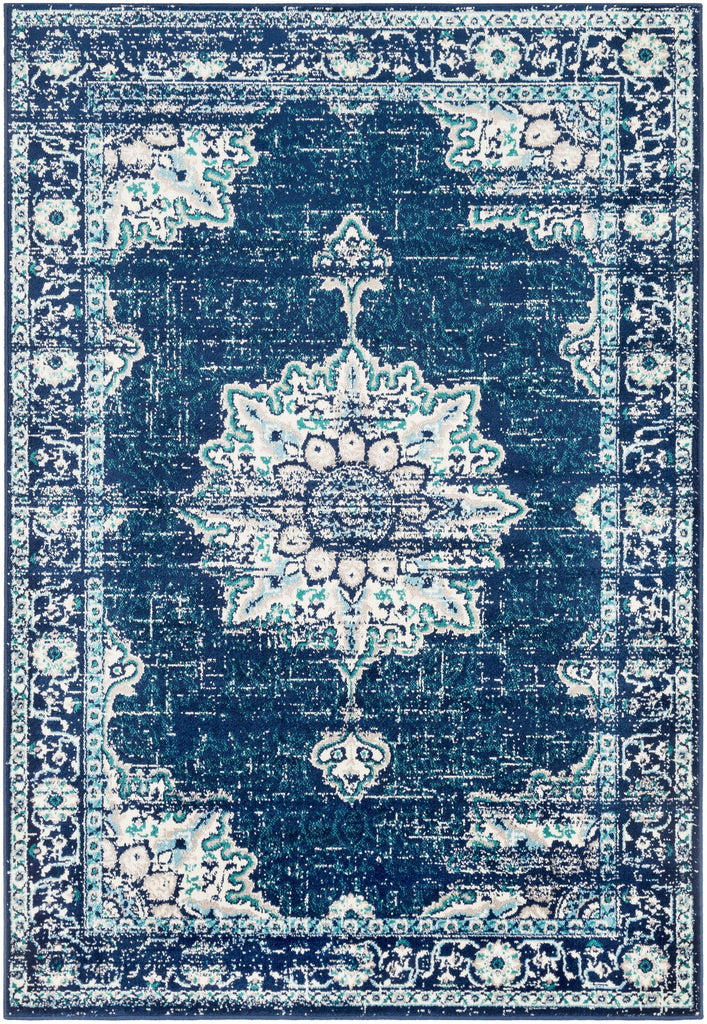 Surya Paramount PAR-1100 Aqua Cream 1'10" x 2'11" Rug