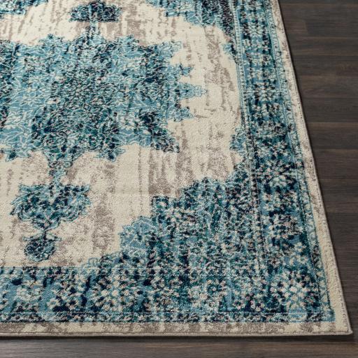 Surya Paramount PAR-1103 Aqua Cream 7'10" x 11'2" Rug