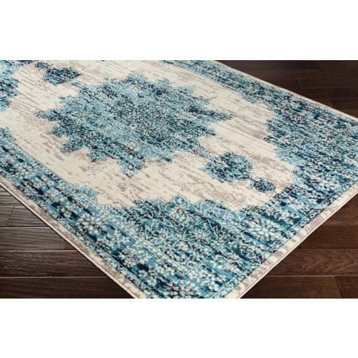 Surya Paramount PAR-1103 Aqua Cream 7'10" x 11'2" Rug