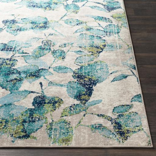 Surya Paramount PAR-1113 Aqua Cream 8'10" x 12'10" Rug