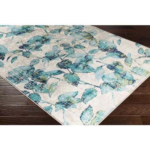 Surya Paramount PAR-1113 Aqua Cream 8'10" x 12'10" Rug