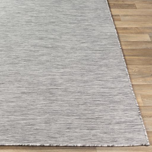 Surya Pasadena PSA-2300 Black Gray 5'3" x 7'3" Rug