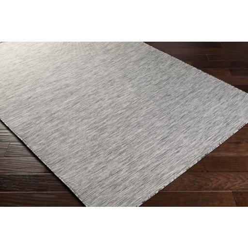 Surya Pasadena PSA-2300 Black Gray 5'3" x 7'3" Rug