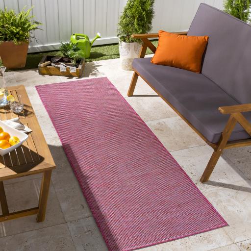 Surya Pasadena PSA-2314 Burgundy 2'6" x 7'3" Rug