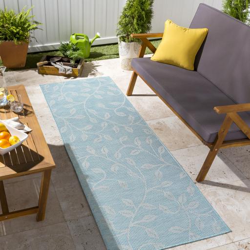 Surya Pasadena PSA-2321 Aqua 2'6" x 4' Rug