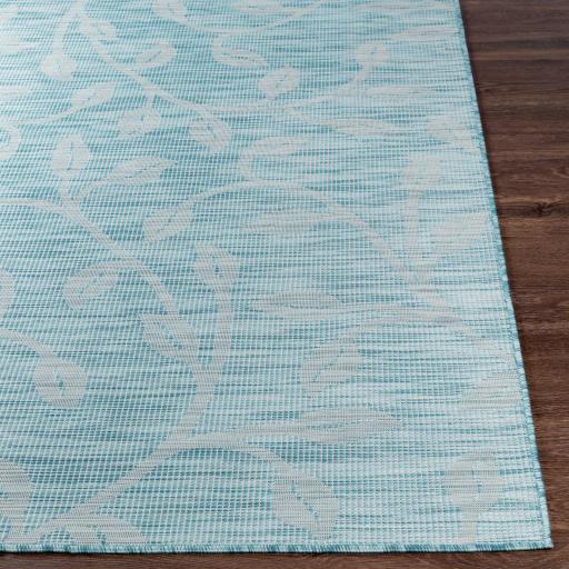 Surya Pasadena PSA-2321 Aqua 2'6" x 7'3" Rug