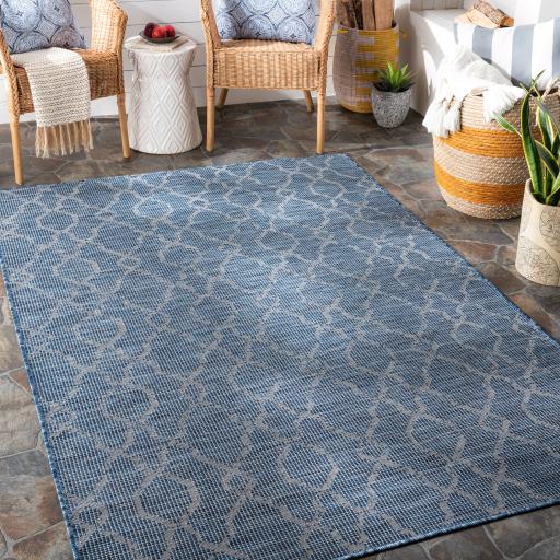 Surya Pasadena PSA-2333 Blue Dark Blue 2'6" x 4' Rug