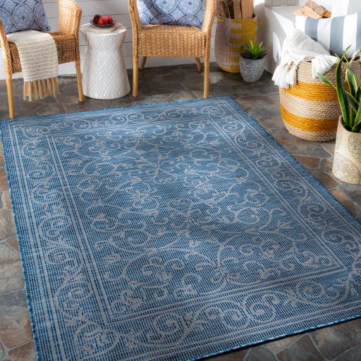 Surya Pasadena PSA-2358 Blue 2'6" x 4' Rug