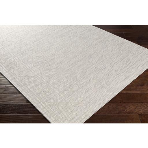 Surya Pasadena PSA-2359 Cream Light Gray 2'6" x 4' Rug