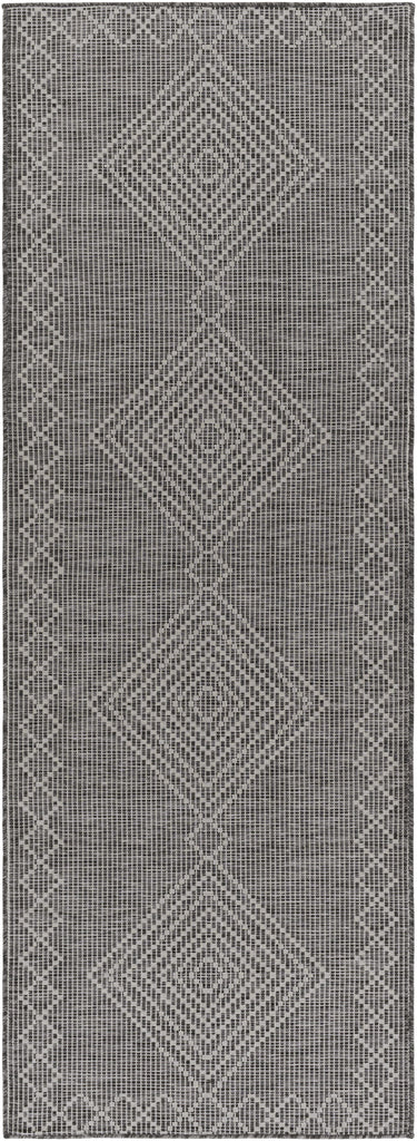 Surya Pasadena PSA-2368 Black Charcoal 5'1" x 7' Rug