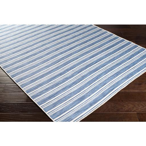 Surya Pasadena PSA-2383 Cream Denim 2'7" x 7'3" Rug