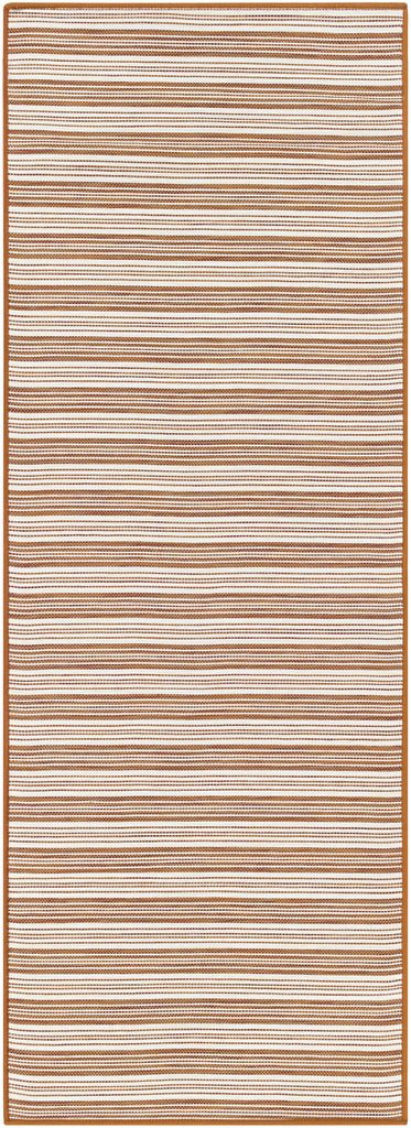 Surya Pasadena PSA-2386 Brick Red Cream 2'7" x 7'3" Rug