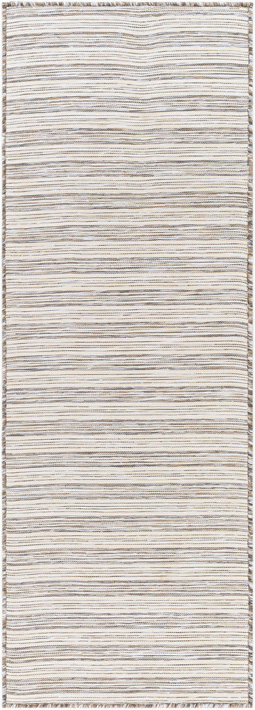 Surya Pasadena PSA-2387 Brown Cream 2'7" x 7'3" Rug