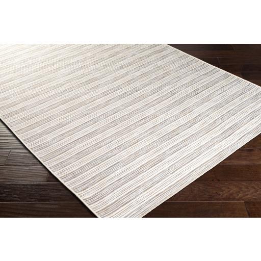 Surya Pasadena PSA-2387 Brown Cream 2'7" x 7'3" Rug