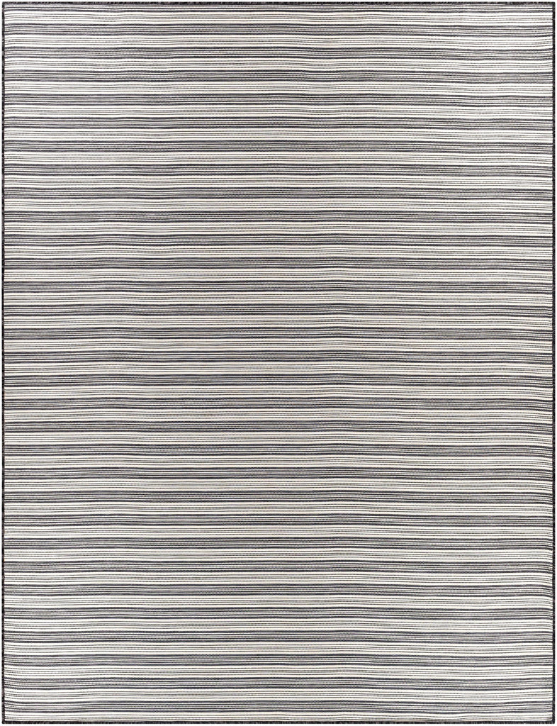 Surya Pasadena PSA-2388 Black Cream 2'7" x 4'11" Rug