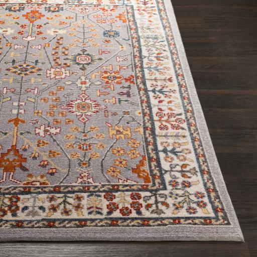 Surya Patina PIA-2301 Camel Charcoal 7'10" x 9'8" Rug