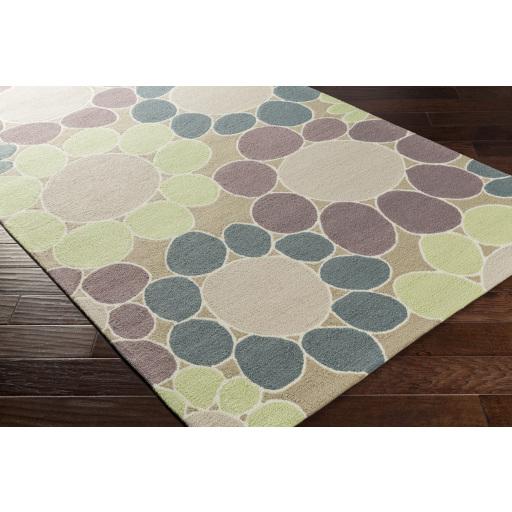 Surya Peek-A-Boo PKB-7002 Denim Light Sage 3' x 5' Rug