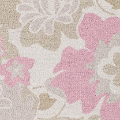 Surya Peek-A-Boo PKB-7008 Cream Mauve 3' x 5' Rug