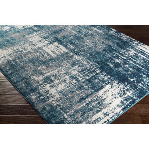 Surya Pepin PEI-1007 Cream Dark Blue 2' x 2'11" Rug