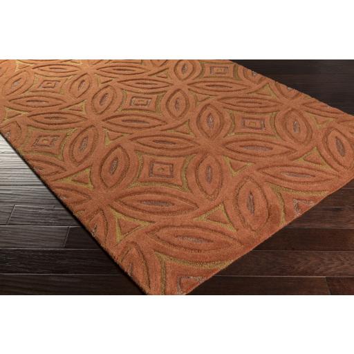 Surya Perspective PSV-44 Brick Red Camel 9' x 13' Rug