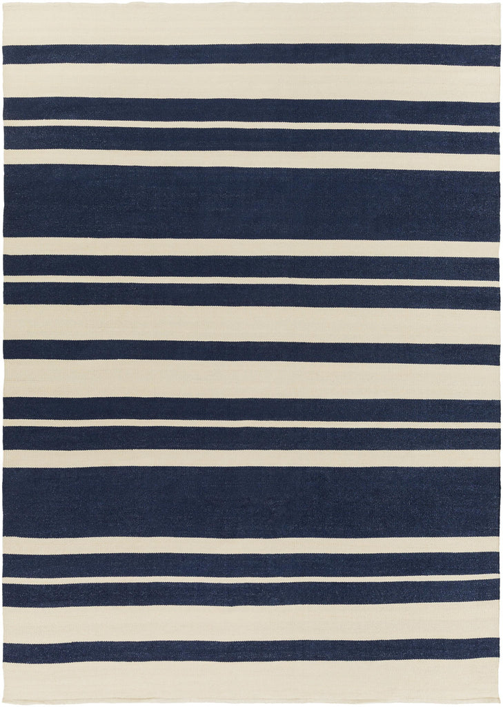 Surya Picnic PIC-4007 Cream Navy 8' x 11' Rug