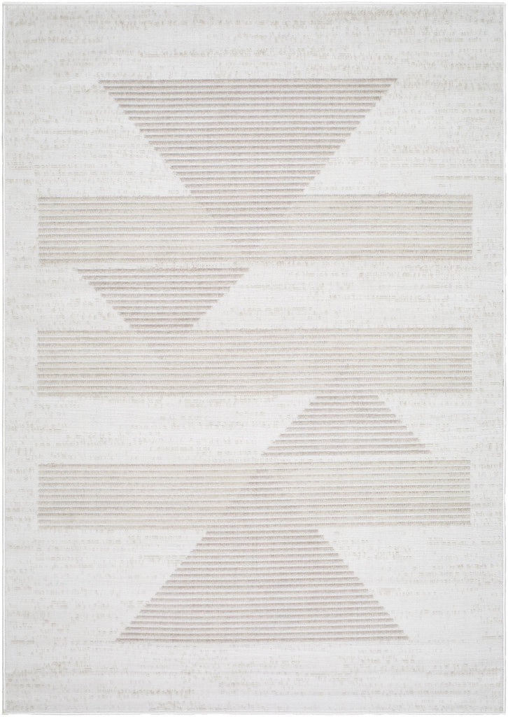 Surya Pisa PSS-2388 Gray Light Brown 5' x 7' Rug