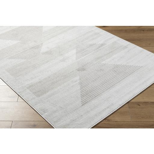 Surya Pisa PSS-2388 Gray Light Brown 5' x 7' Rug