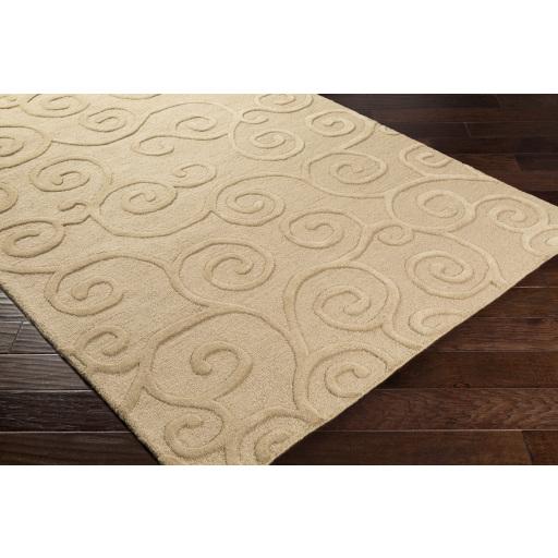 Surya Poland POL-2336 Light Brown Tan 9' x 13' Rug