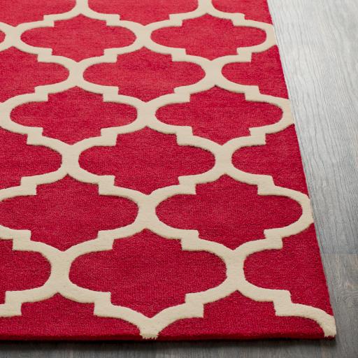 Surya Pollack AWAH-2030 Bright Red Cream 9' x 13' Rug