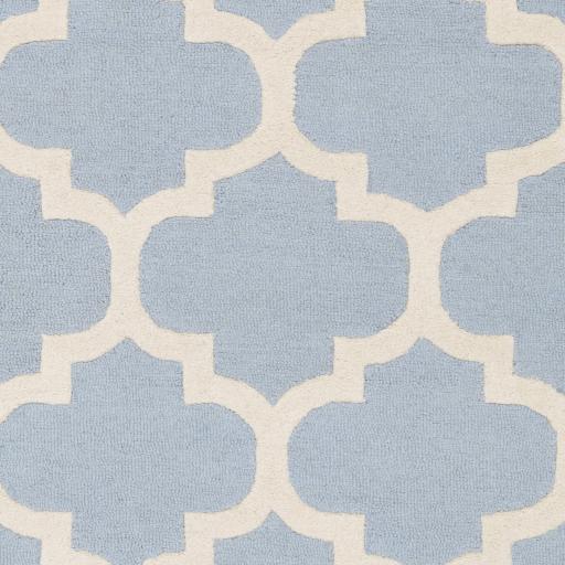 Surya Pollack AWAH-2034 Ivory Light Blue 2'3" x 8' Rug