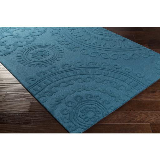 Surya Pollack AWPL-2245 Medium Green Teal 9' x 13' Rug