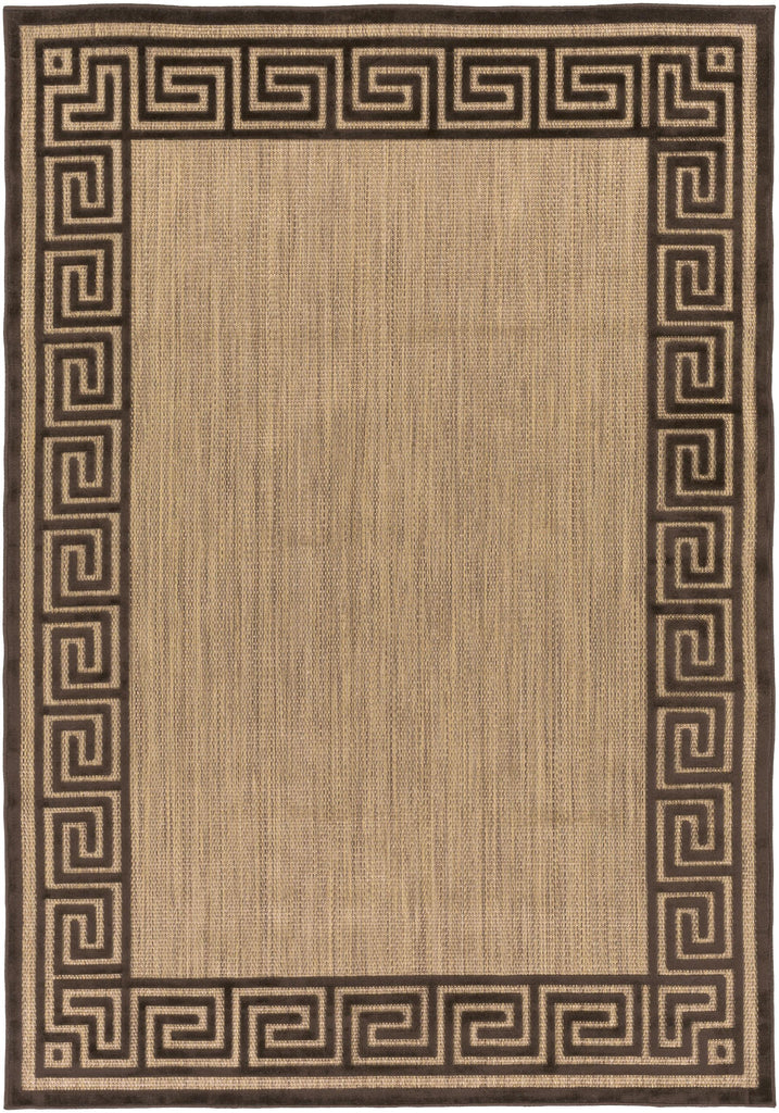 Surya Portera PRT-1030 Black Tan 7'10" x 10'8" Rug