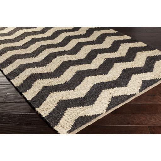 Surya Portico AWAR-5015 Beige Black 2' x 3' Rug