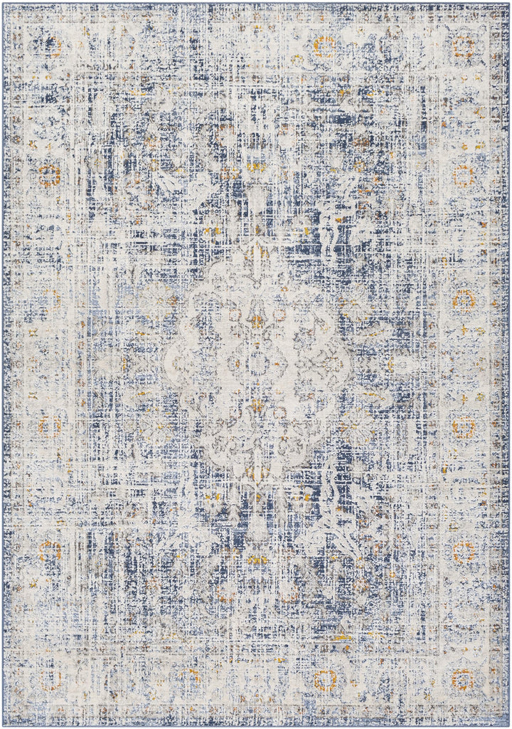 Surya Porto POO-2305 Burnt Orange Charcoal 2' x 2'11" Rug