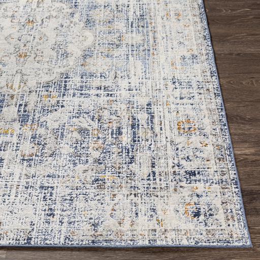 Surya Porto POO-2305 Burnt Orange Charcoal 2' x 2'11" Rug