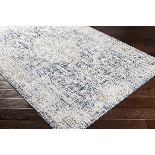 Surya Porto POO-2305 Burnt Orange Charcoal 2' x 2'11" Rug