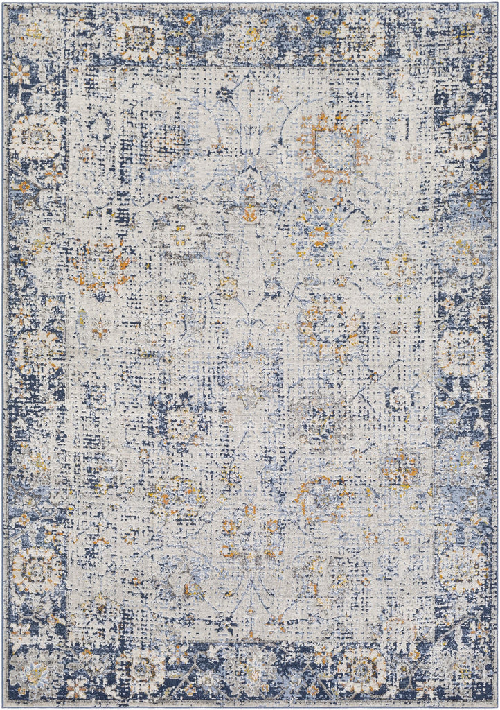 Surya Porto POO-2309 Burnt Orange Charcoal 2' x 2'11" Rug