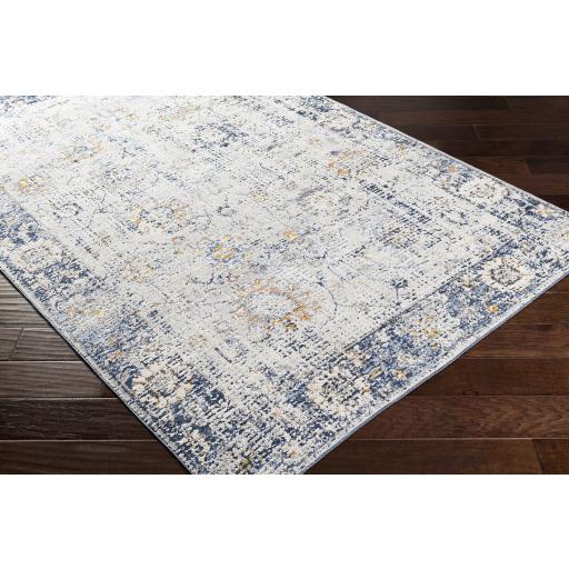 Surya Porto POO-2309 Burnt Orange Charcoal 2' x 2'11" Rug