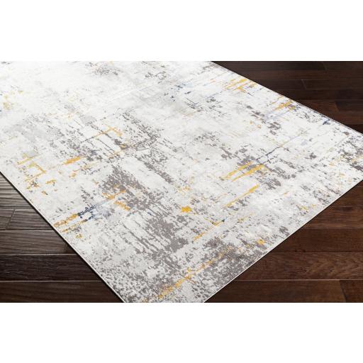 Surya Porto POO-2320 Burnt Orange Charcoal 5'3" x 7'3" Rug